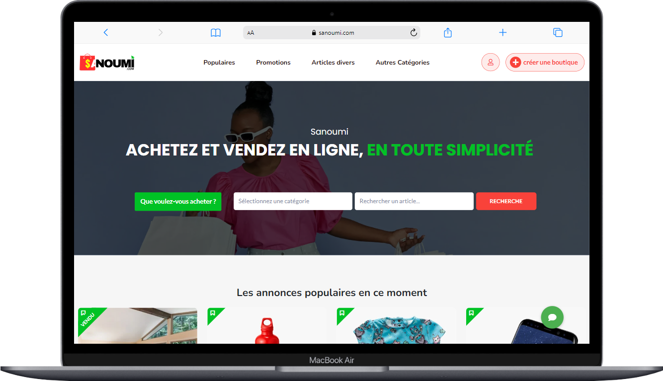 Création de site web Mbour